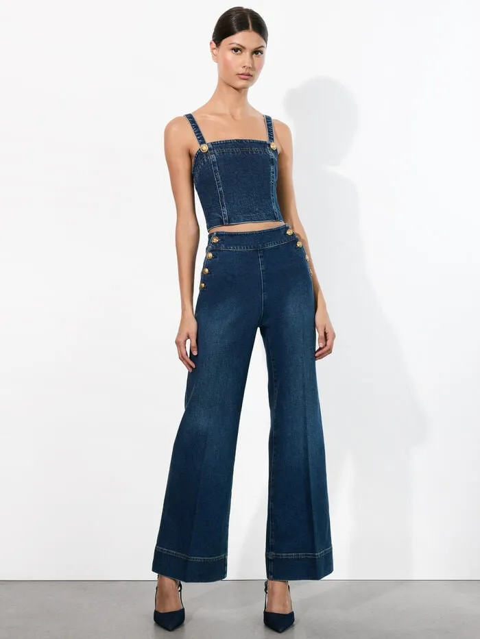 Alice Olivia PANTS WOMEN NARIN JEAN Love Train