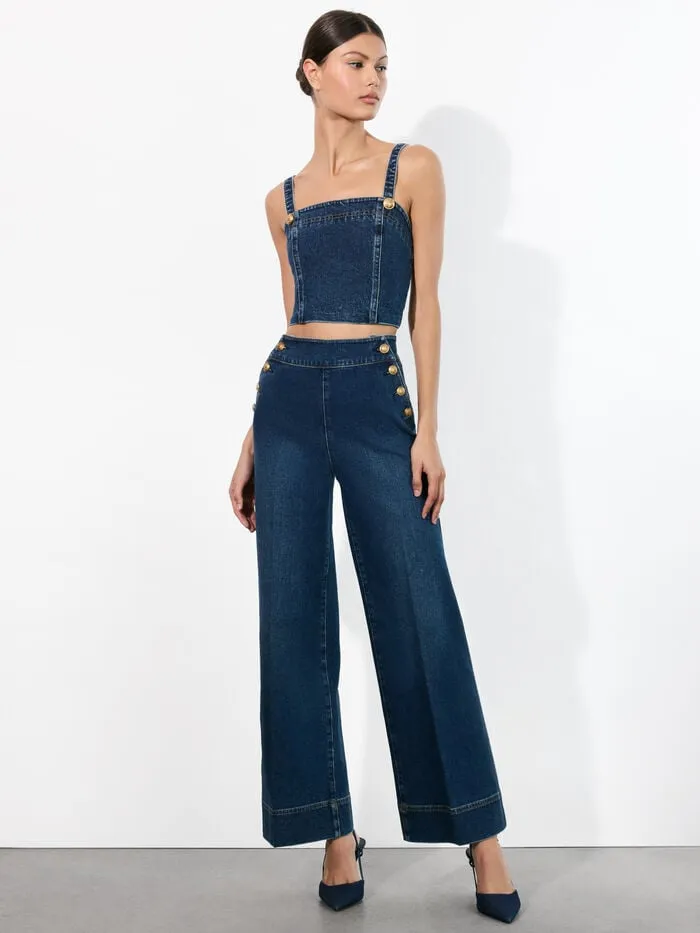 Alice Olivia PANTS WOMEN NARIN JEAN Love Train