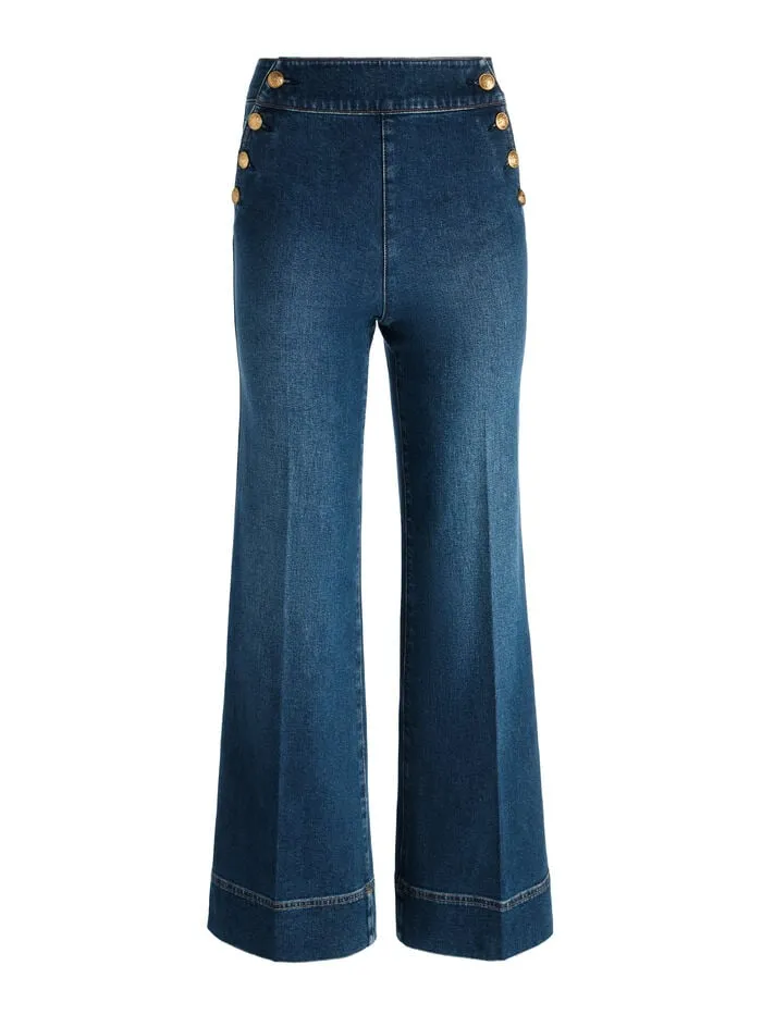 Alice Olivia PANTS WOMEN NARIN JEAN Love Train