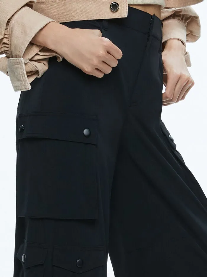 Alice Olivia PANTS WOMEN OLYMPIA CARGO PANTS Black