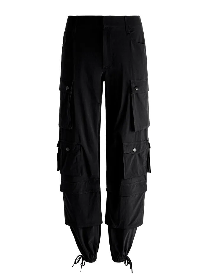 Alice Olivia PANTS WOMEN OLYMPIA CARGO PANTS Black
