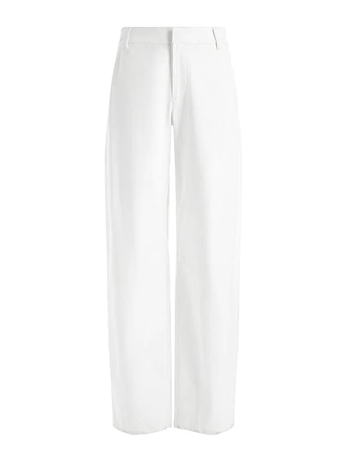 Alice Olivia PANTS WOMEN PORTER BALLOON TROUSER Off White