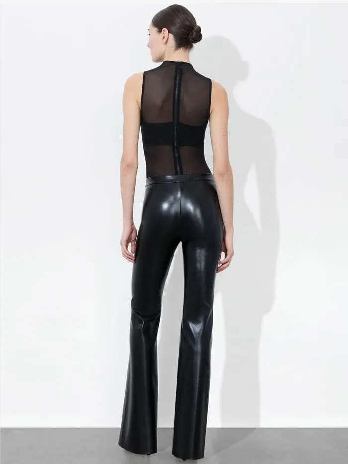 Alice Olivia PANTS WOMEN RAVYN VEGAN PANT Black