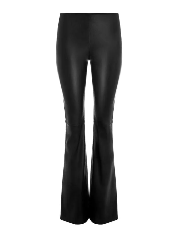 Alice Olivia PANTS WOMEN RMP LEATHER PANT Black