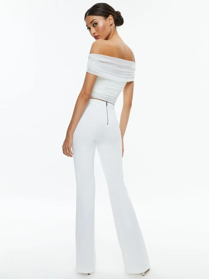 Alice Olivia PANTS WOMEN RMP PANT Off White