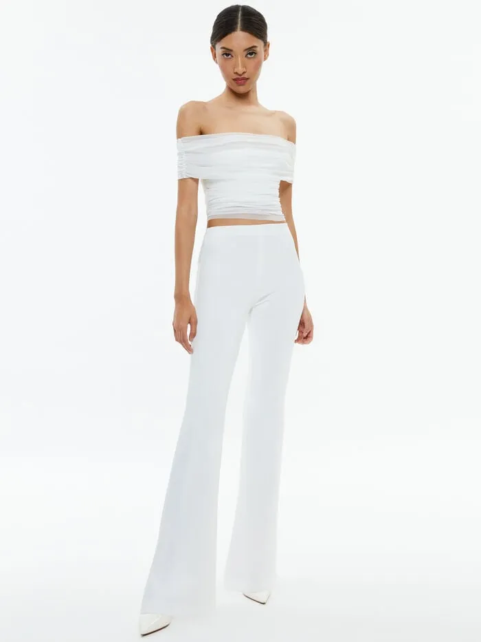 Alice Olivia PANTS WOMEN RMP PANT Off White