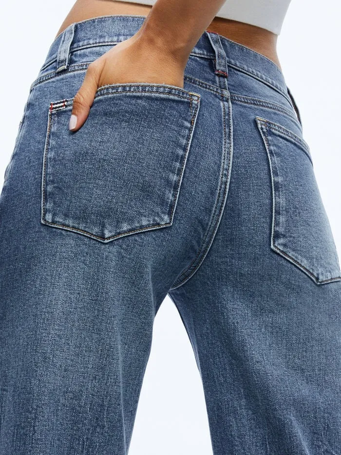 Alice Olivia PANTS WOMEN ROXIE JEAN Brooklyn Blue
