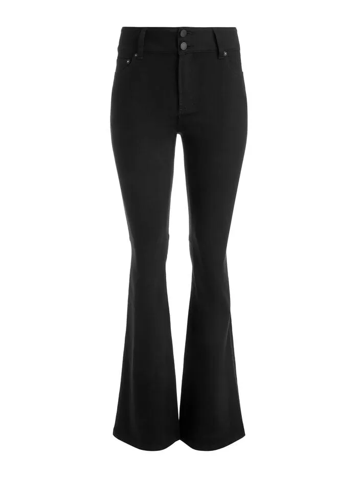 Alice Olivia PANTS WOMEN STACEY BELL JEAN Black