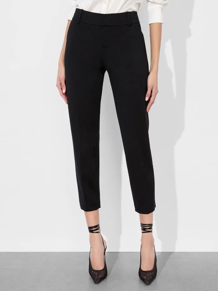 Alice Olivia PANTS WOMEN STACEY SLIM TROUSER Black