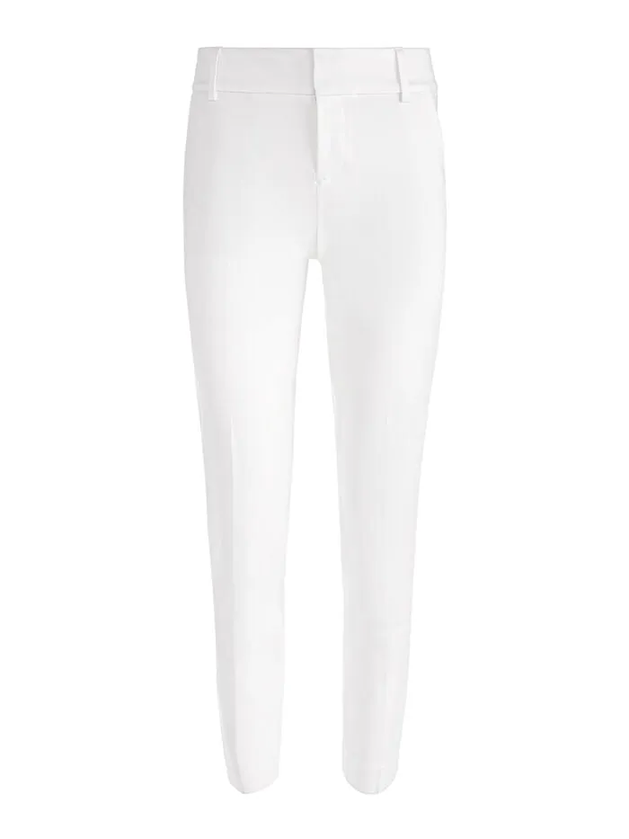Alice Olivia PANTS WOMEN STACEY SLIM TROUSER Off White