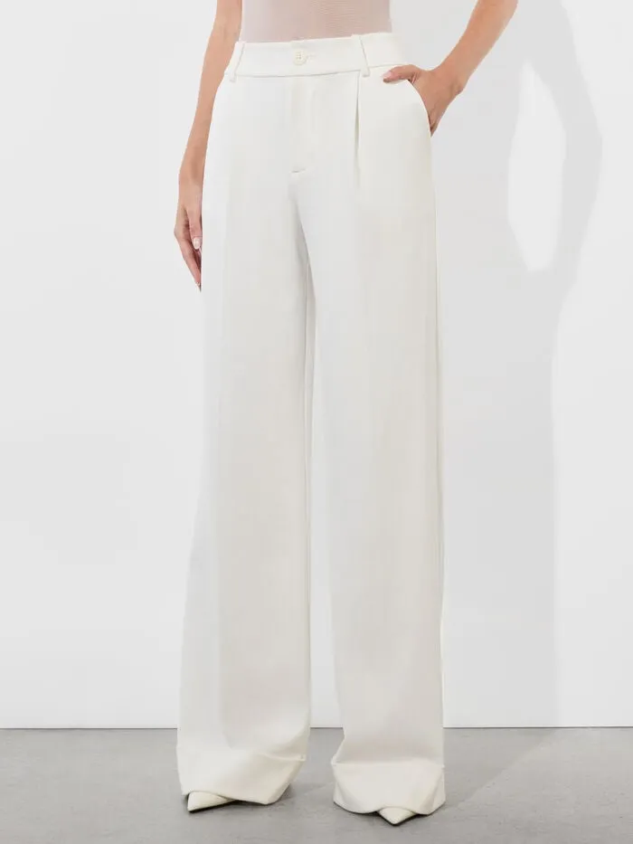 Alice Olivia PANTS WOMEN TOMASA PANT Off White