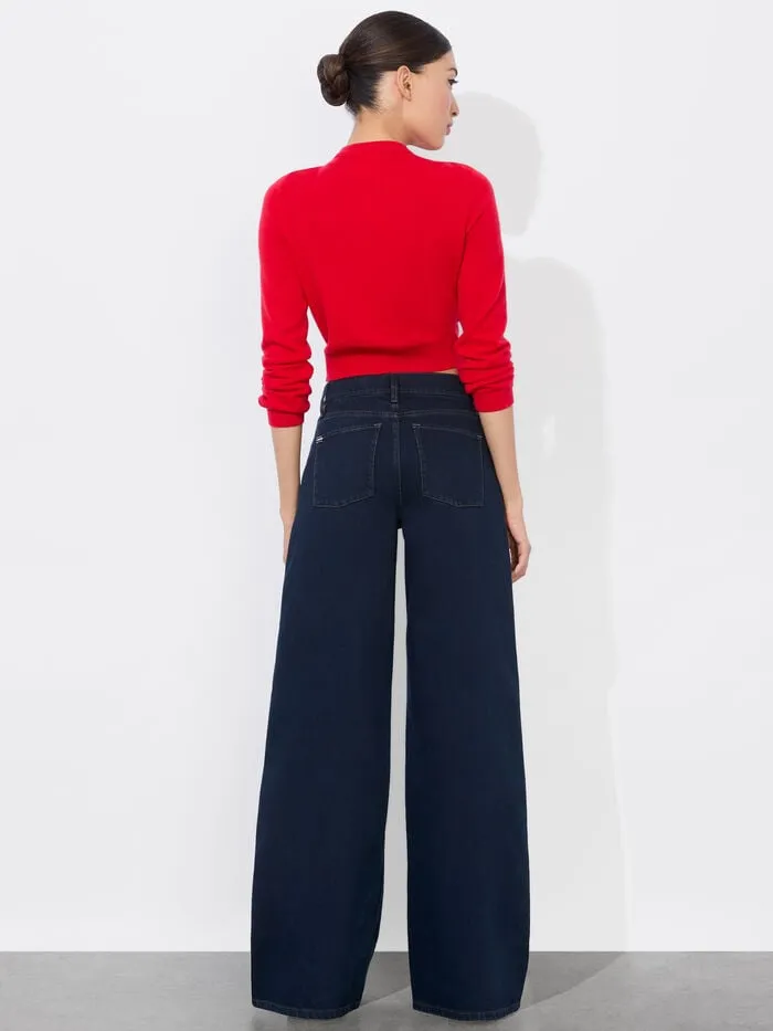 Alice Olivia PANTS WOMEN TRISH JEAN Dark Rinse