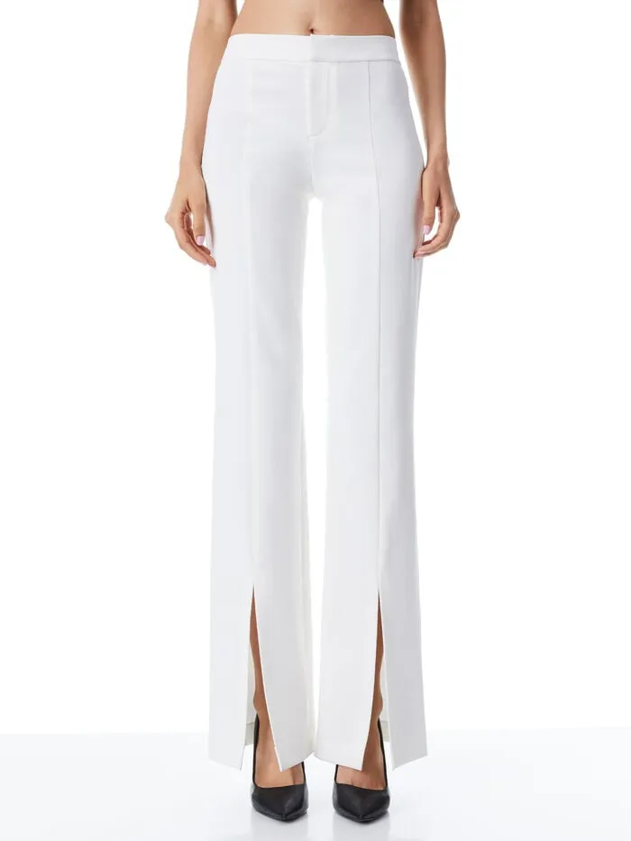 Alice Olivia PANTS WOMEN WALKER PANT Off White