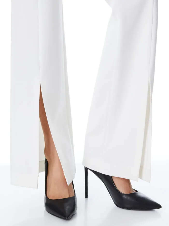 Alice Olivia PANTS WOMEN WALKER PANT Off White