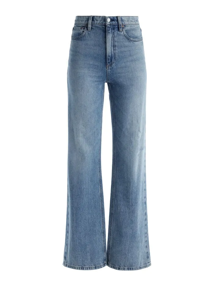 Alice Olivia PANTS WOMEN WEEZY JEAN Sadie Lt Vintage Blue