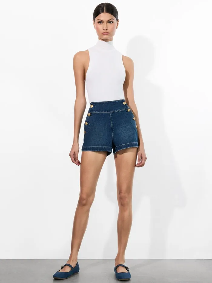 Alice Olivia SHORTS WOMEN NARIN SHORT Love Train