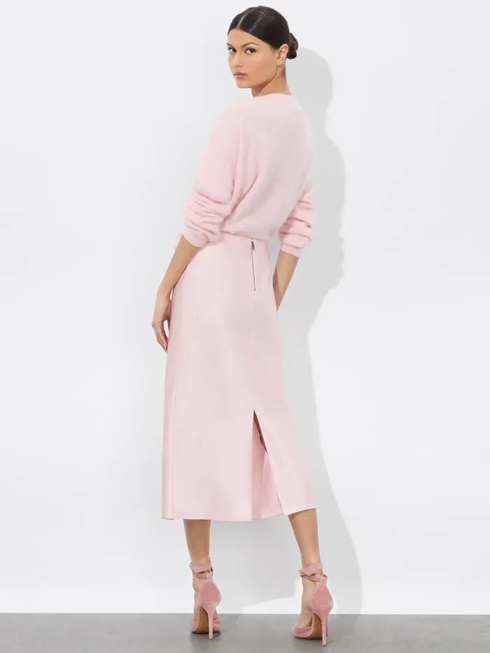 Alice Olivia SKIRTS WOMEN MAEVE SLIP SKIRT Shell Pink