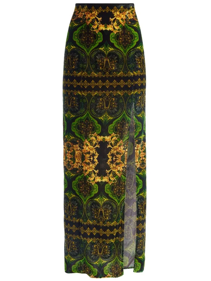 Alice Olivia SKIRTS WOMEN STEPHINE MAXI SKIRT Rendezvousandmulti