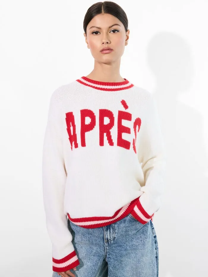 Alice Olivia SWEATERS WOMEN OGDEN PULLOVER Ecru Multi