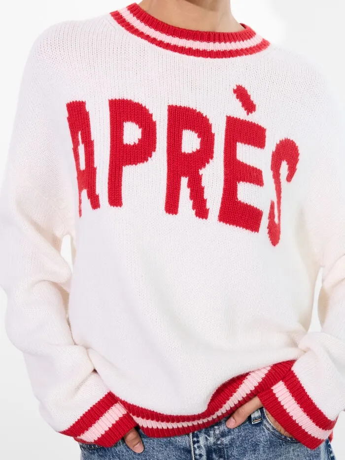 Alice Olivia SWEATERS WOMEN OGDEN PULLOVER Ecru Multi