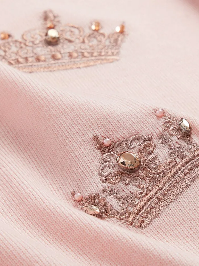 Alice Olivia SWEATERS WOMEN RUTHY CARDIGAN Pearl Blush