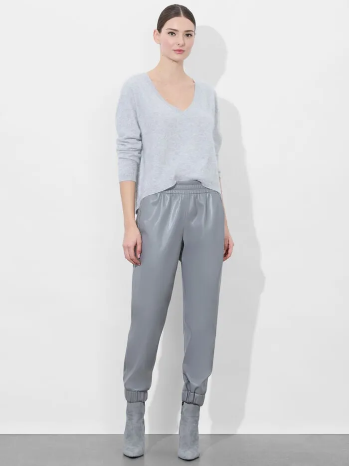 Alice Olivia SWEATERS WOMEN WILLIAMS PULLOVER Storm Grey Heather