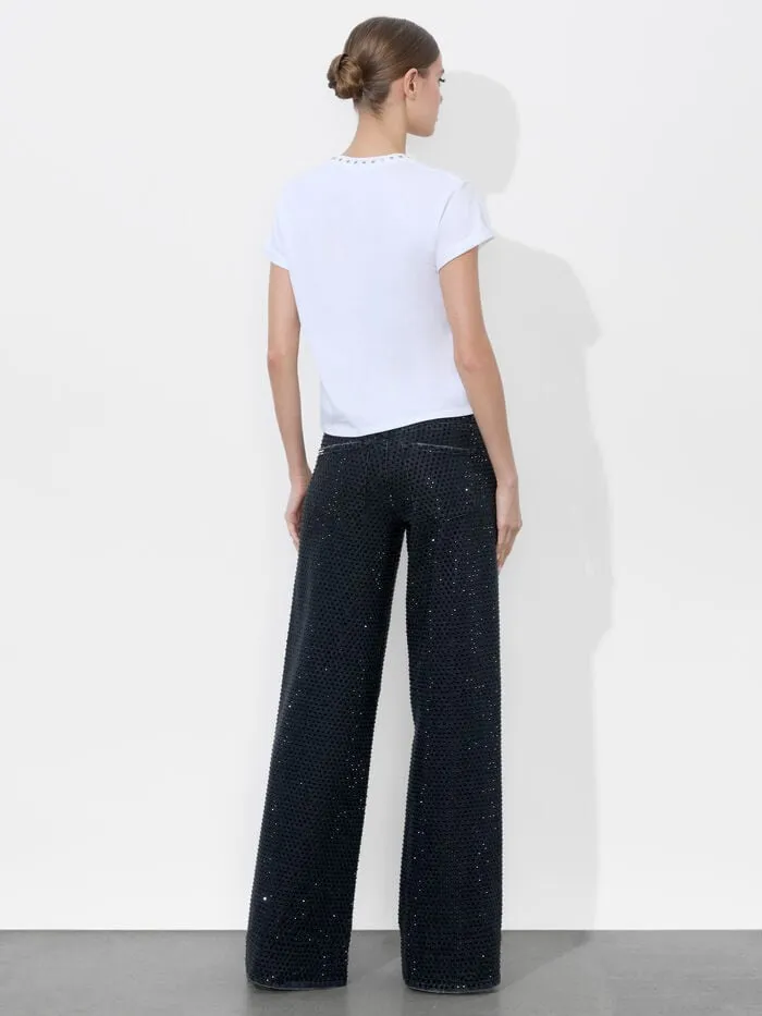 Alice Olivia TOPS WOMEN BERK TEE Vintage White