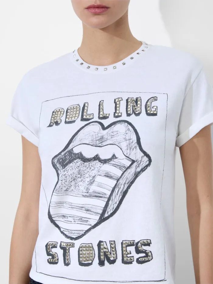 Alice Olivia TOPS WOMEN BERK TEE Vintage White