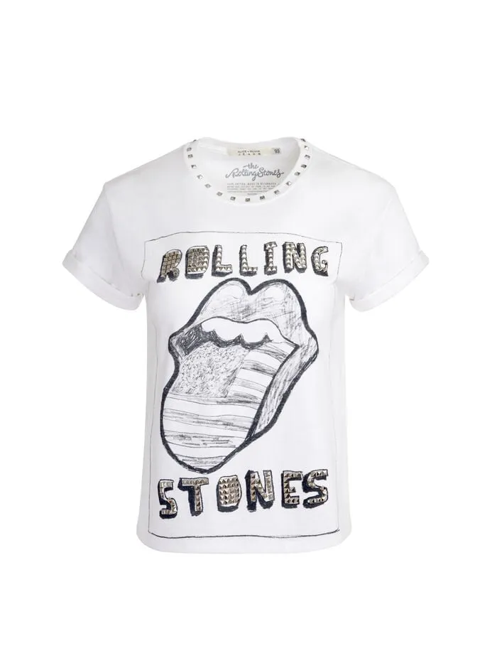 Alice Olivia TOPS WOMEN BERK TEE Vintage White