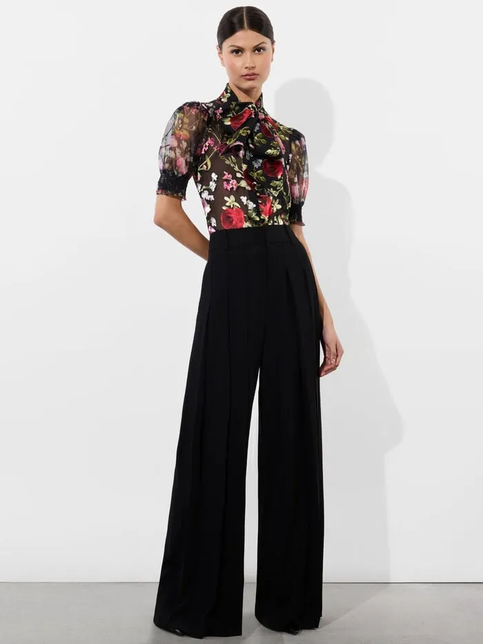 Alice Olivia TOPS WOMEN BRENTLEY BLOUSE Floral Dreams