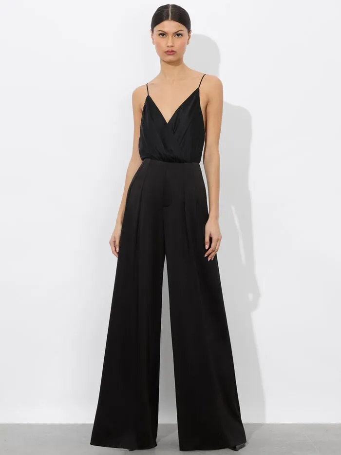 Alice Olivia TOPS WOMEN CALLIE TANK BODYSUIT Black