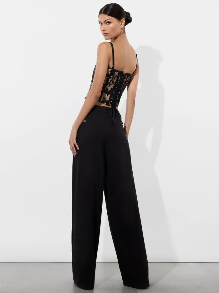 Alice Olivia TOPS WOMEN CRESSIDA CORSET Blackandalmond