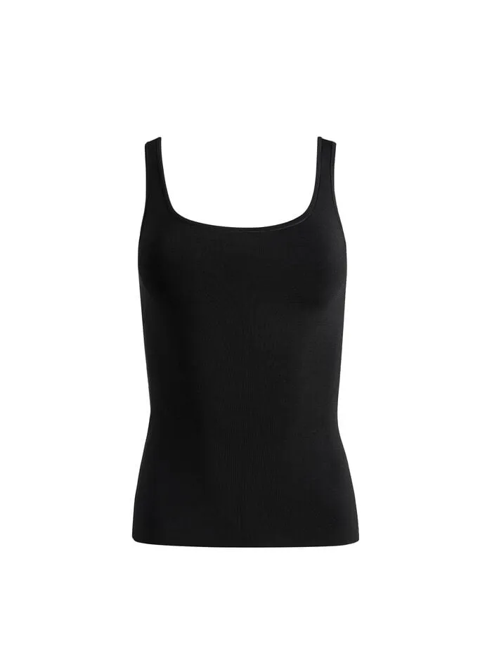 Alice Olivia TOPS WOMEN DARYN SCULPTING TANK Black