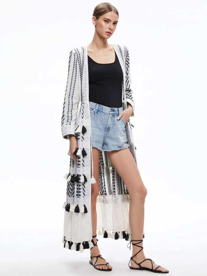 Alice Olivia TOPS WOMEN DARYN SCULPTING TANK Black