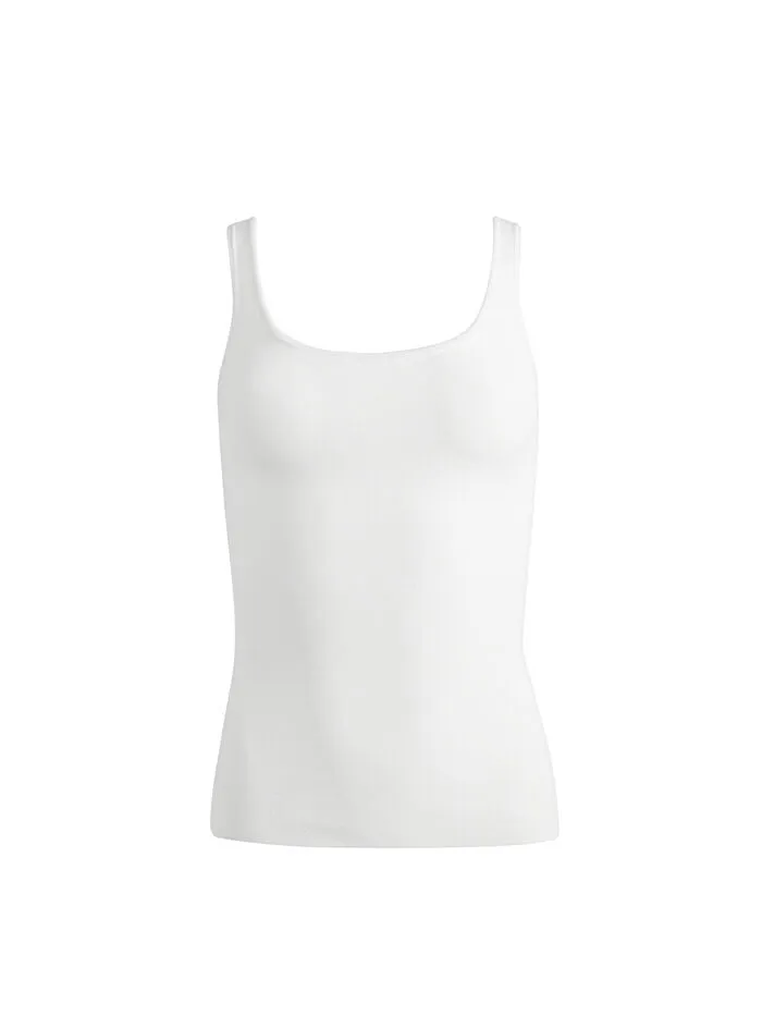 Alice Olivia TOPS WOMEN DARYN SCULPTING TANK Soft White