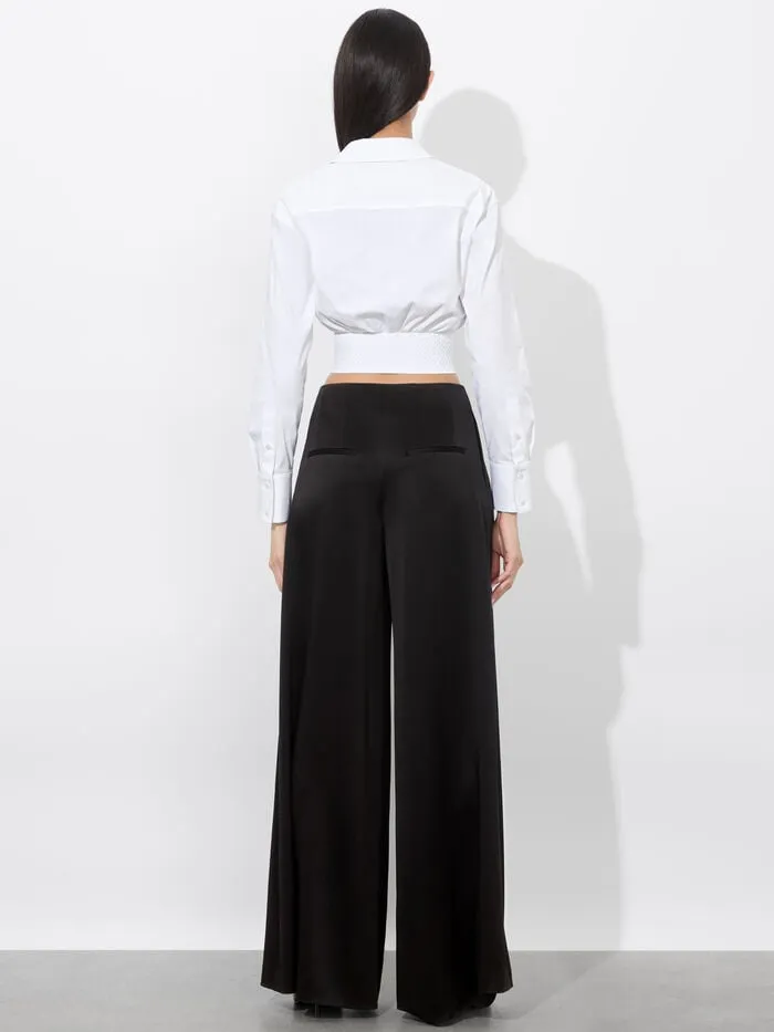 Alice Olivia TOPS WOMEN EDIE CORSET TOP Off White