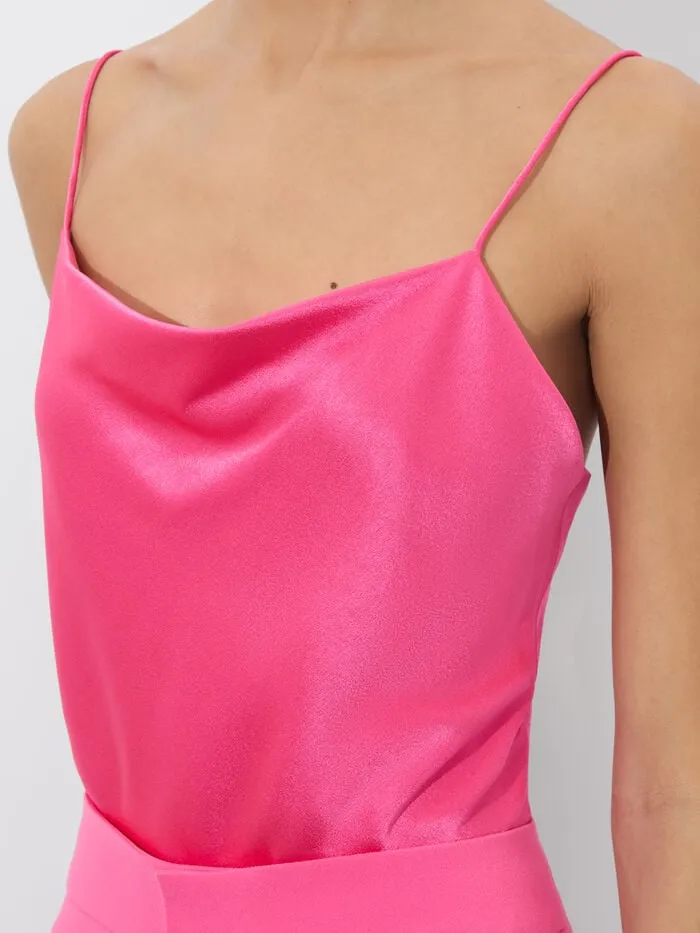 Alice Olivia TOPS WOMEN HARMON BODYSUIT Wild Pink