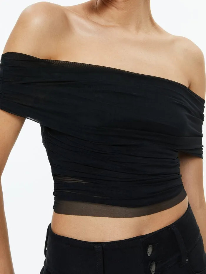 Alice Olivia TOPS WOMEN ISADOLA TOP Black