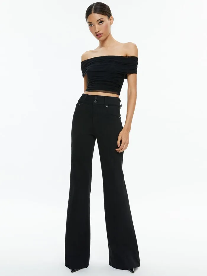Alice Olivia TOPS WOMEN ISADOLA TOP Black