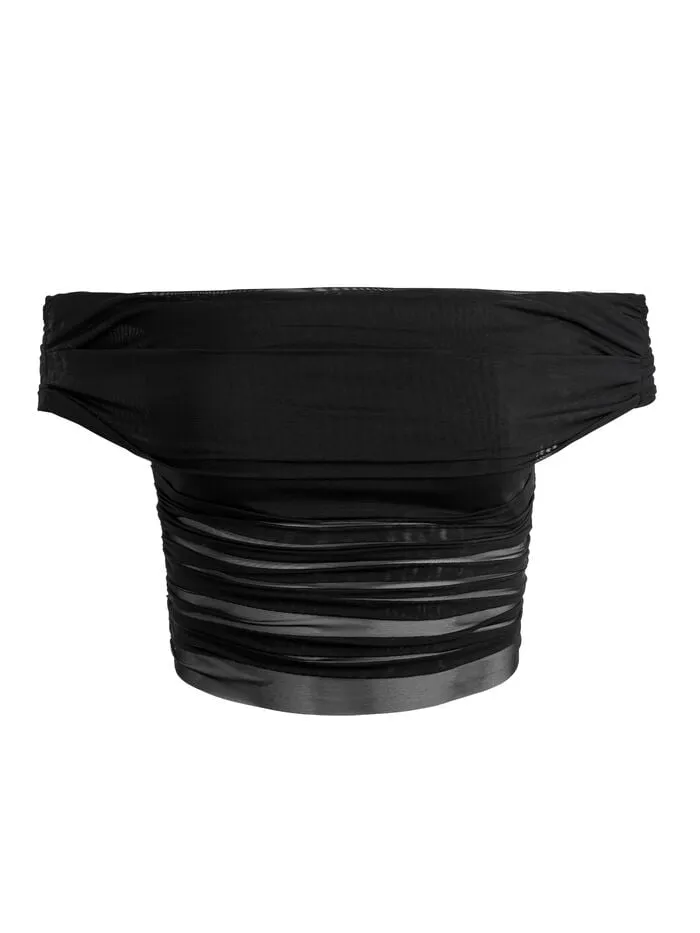 Alice Olivia TOPS WOMEN ISADOLA TOP Black