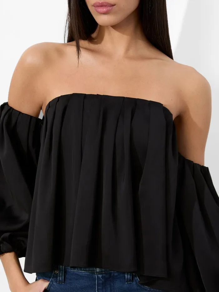 Alice Olivia TOPS WOMEN JUPITER TOP Black
