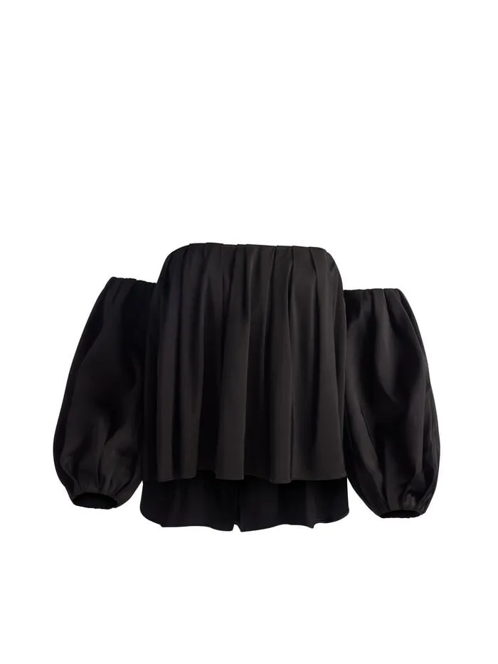 Alice Olivia TOPS WOMEN JUPITER TOP Black