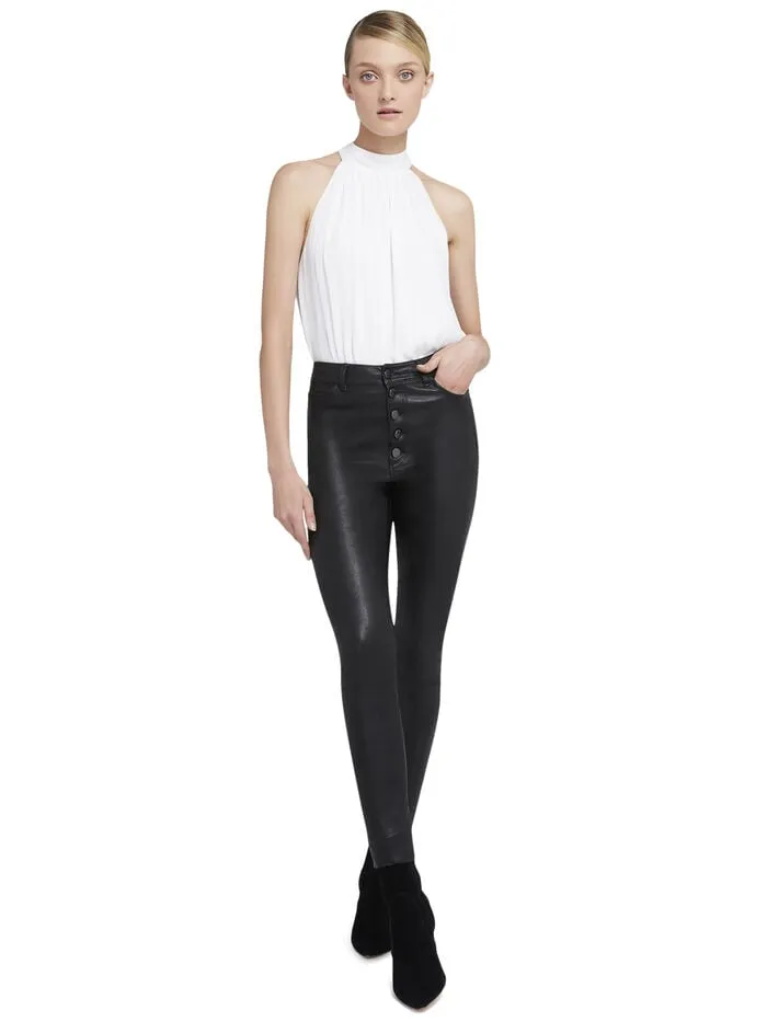 Alice Olivia TOPS WOMEN MARIS HALTER TOP White