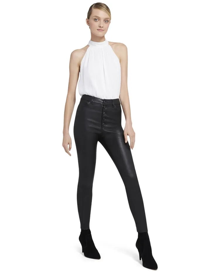 Alice Olivia TOPS WOMEN MARIS HALTER TOP White
