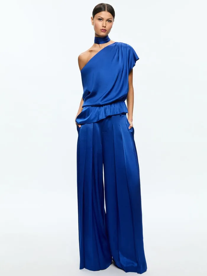 Alice Olivia TOPS WOMEN MITSUKO BLOUSE Royal