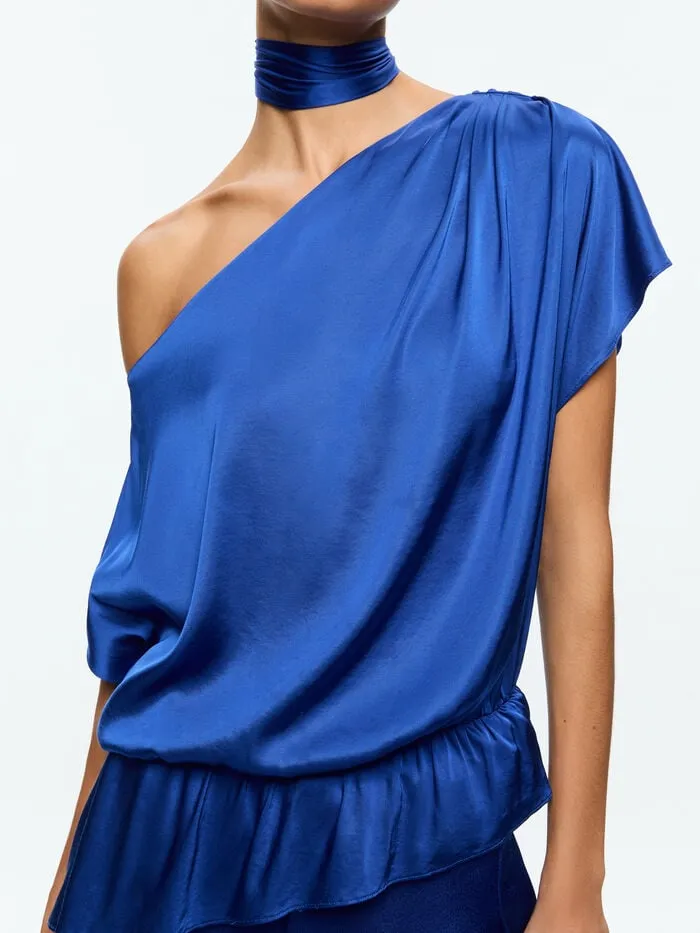 Alice Olivia TOPS WOMEN MITSUKO BLOUSE Royal