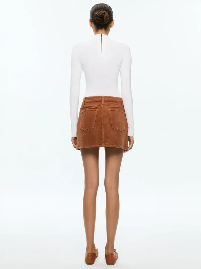 Alice Olivia TOPS WOMEN ROBERTA TURTLENECK Soft White