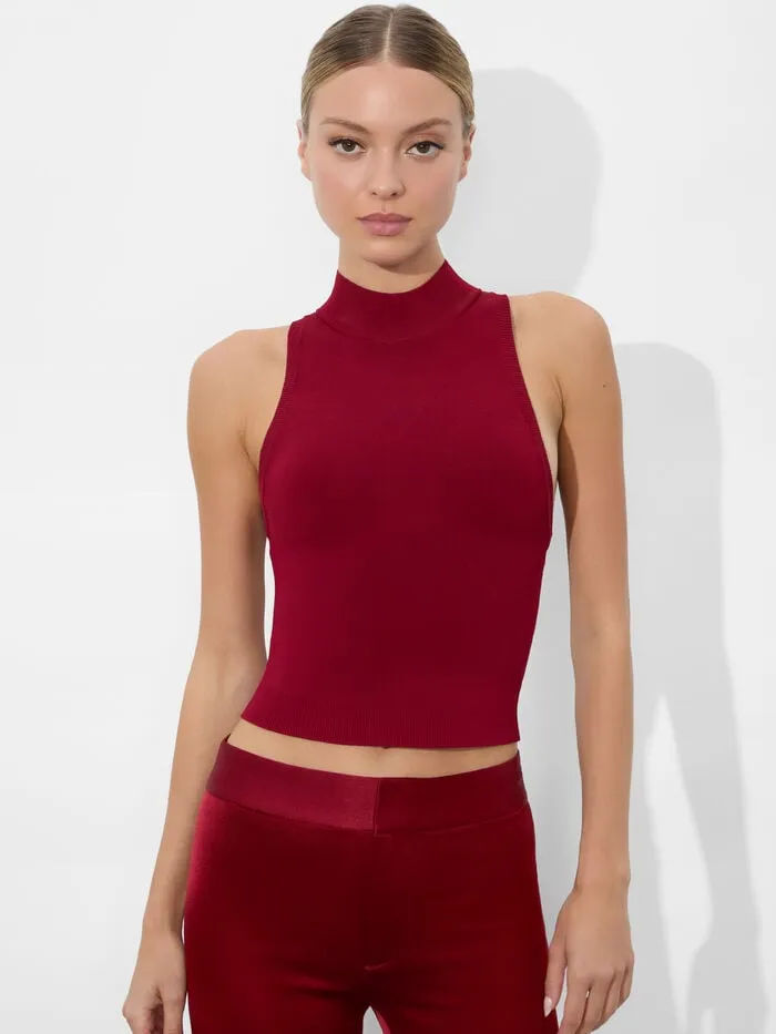 Alice Olivia TOPS WOMEN RYDEL TANK Garnet