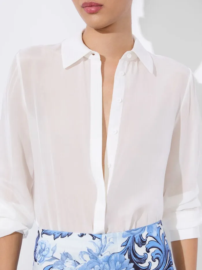 Alice Olivia TOPS WOMEN WILLA BODYSUIT Off White