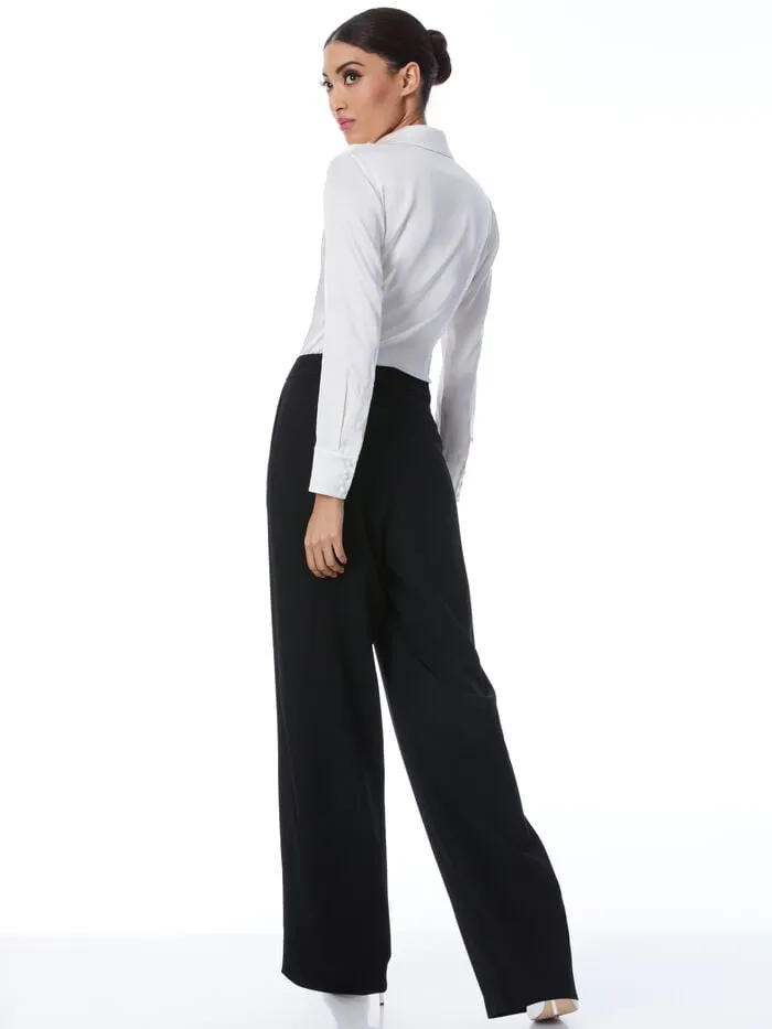 Alice Olivia TOPS WOMEN WILLA FITTED TOP White